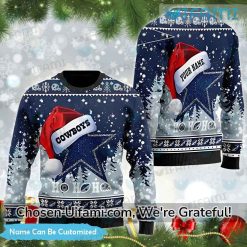 Custom Vintage Cowboys Sweater Novelty Dallas Cowboys Gifts For Men