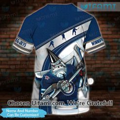 Custom Winnipeg Jets T Shirt 3D Mascot Gift Latest Model