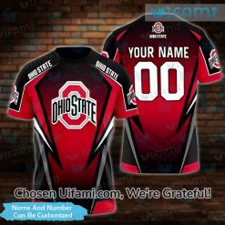 Custom Womens Ohio State Shirt 3D Wondrous Ohio State Buckeyes Gift Ideas