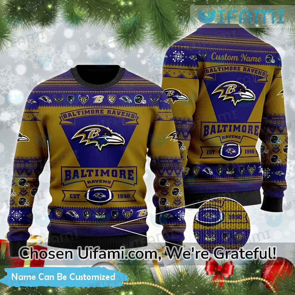 Baltimore Ravenss Best Christmas Gift For Ravens Fans Ugly Sweater