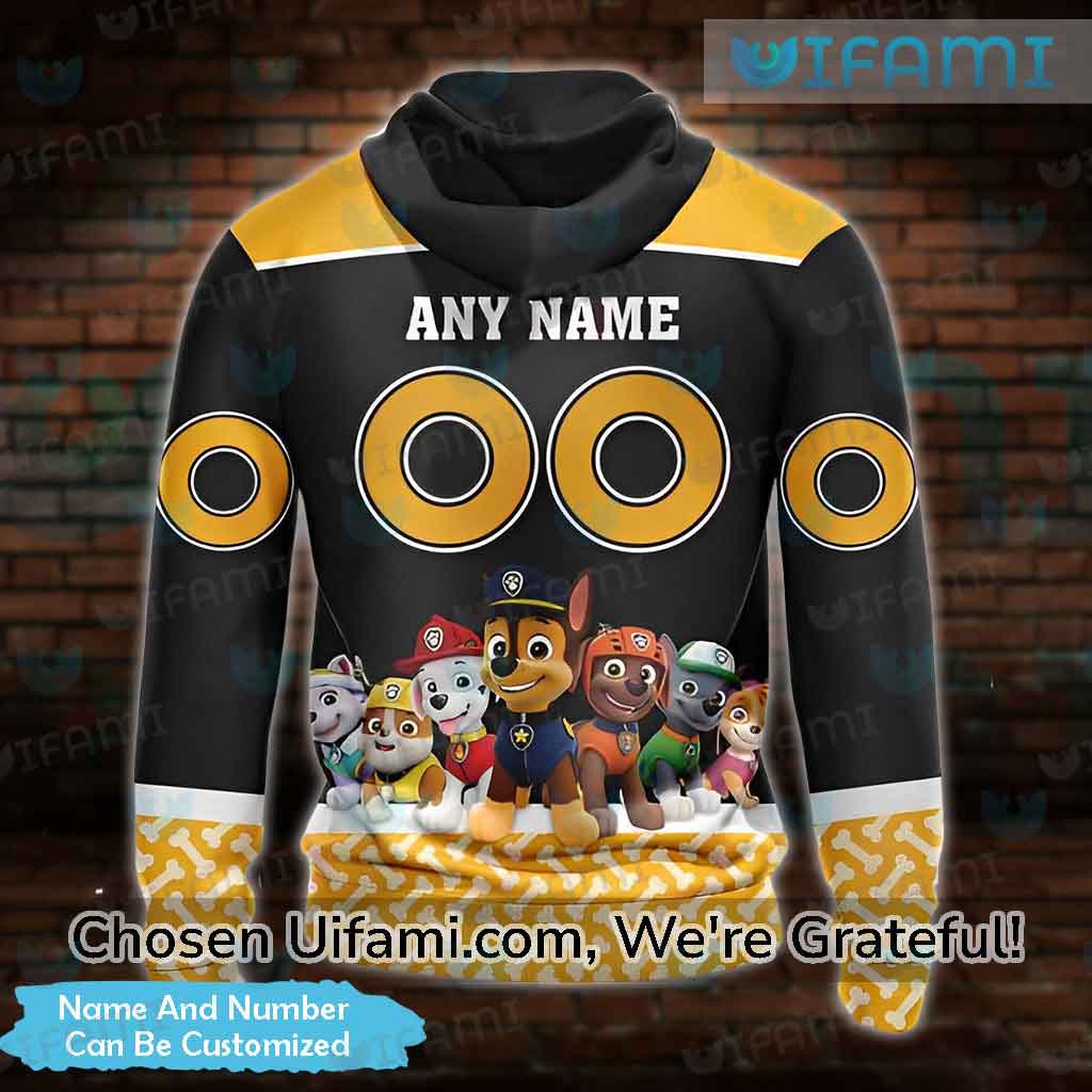 Customized Bruins Bear Hoodie 3D Paw Patrol Gift - Personalized Gifts:  Family, Sports, Occasions, Trending