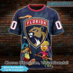 Customized Florida Panthers Hockey Shirt 3D Otto Reggie Rocket Gift