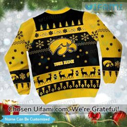 Customized Iowa Hawkeyes Ugly Christmas Sweater Latest Hawkeye Gift Exclusive