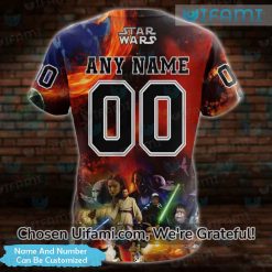 Customized Los Angeles Kings Retro Shirt 3D Most Important Star Wars Gift Latest Model