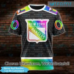 Customized NY Rangers Tee 3D Pride Gift Exclusive