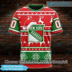 Customized Vintage New York Rangers T Shirt 3D Christmas Gift Best selling
