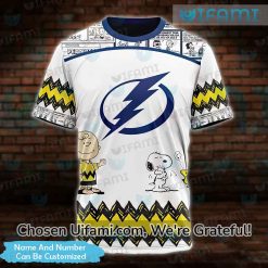 Customized Vintage Tampa Bay Lightning Shirt 3D Peanuts Gift