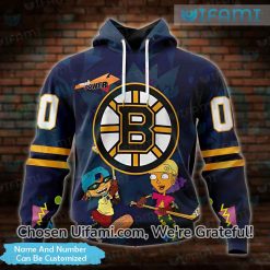 Customized Youth Boston Bruins Hoodie 3D Otto Reggie Rocket Gift Best selling