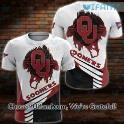 Cute OU Shirt 3D Novelty Oklahoma Sooners Gift