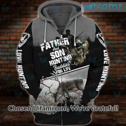 Dad And Son Matching Hoodie 3D Hunting Buddies For Life Presents For Dad