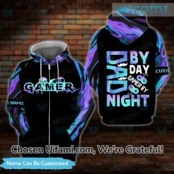 Dad By Day Gamer By Night Hoodie 3D Custom Gift For Dad
