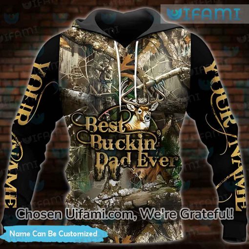 Dad Hoodie 3D Best Buckin Dad Ever Personalized Father’s Day Gift