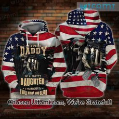 Daddy 4th Of July Independence Day Hoodie 3D Proud Daddy Of A Pretty Gift