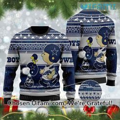 Dallas Cowboys Sweater Mens Perfect Peanuts Cowboys Gifts For Men Best selling