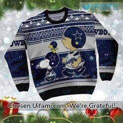 Dallas Cowboys Sweater Mens Perfect Peanuts Cowboys Gifts For Men