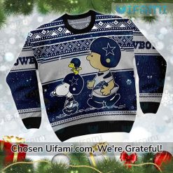 Dallas Cowboys Sweater Mens Perfect Peanuts Cowboys Gifts For Men Exclusive