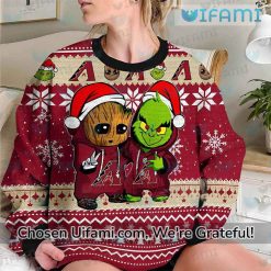 Dbacks Sweater Special Baby Groot Grinch Diamondbacks Gifts Latest Model