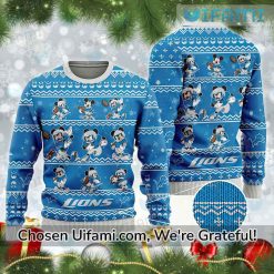 Detroit Lions Sweater Mickey Unique Detroit Lions Gifts