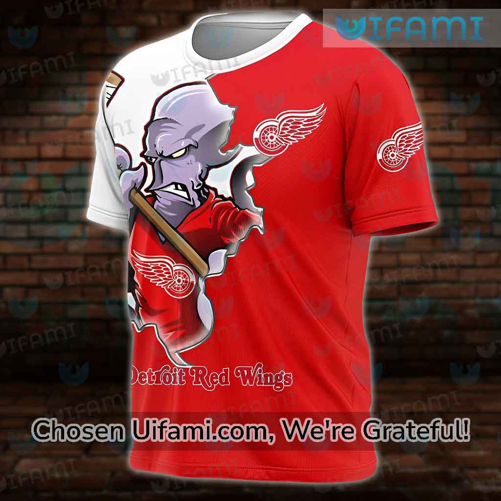 Custom Plus Size Detroit Red Wings Apparel 3D Useful Christmas Red