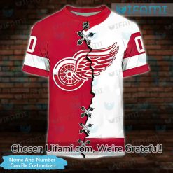 Detroit Red Wings Womens Shirt 3D Swoon-worthy Customized Red Wings Gift