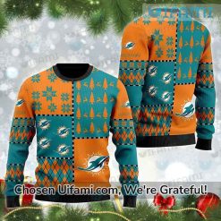 Dolphins Ugly Sweater Unique Miami Dolphins Gifts