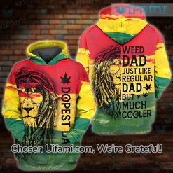 Dopest Dad Hoodie 3D Weed Dad Just Like Regular Dad But Cooler Last Minute Gift For Dad Best selling
