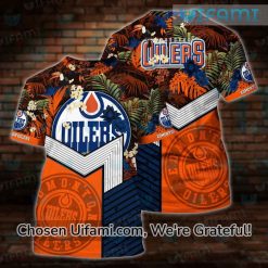 Edmonton Oilers T-Shirt 3D Amazing Oilers Gift Ideas