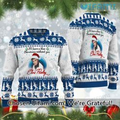 Elvis Presley Ugly Christmas Sweater Radiant Have A Blue Elvis Presley Gift Set