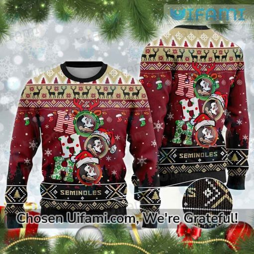 FSU Christmas Sweater Cool Florida State Seminoles Gift