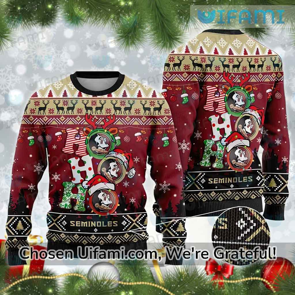 FSU Christmas Sweater Cool Florida State Seminoles Gift