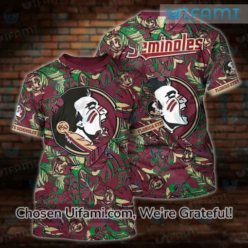 FSU Football Shirt 3D Spirited Florida State Seminoles Gifts