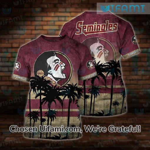 FSU Shirt 3D Exclusive Florida State Seminoles Gifts