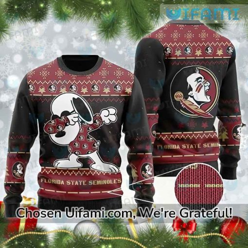 FSU Sweater Beautiful Snoopy Florida State Seminoles Gifts