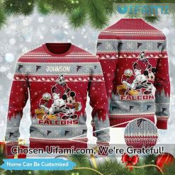 Falcons Sweater Custom New Mickey Goofy Donald Atlanta Falcons Gift