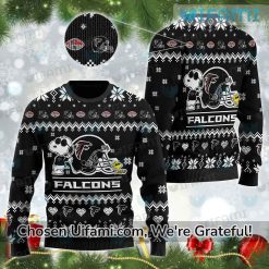 Falcons Ugly Sweater Alluring Snoopy Woodstock Atlanta Falcons Gift Ideas
