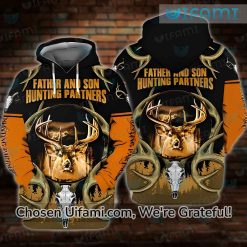 Father And Son Hoodie 3D Hunting Partners For Life Dads Fathers Day Gift