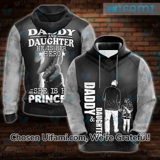 Father Daughter Matching Hoodie 3D Basic Christmas Presents For Dad