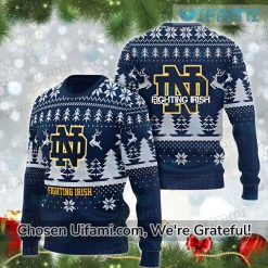 Fighting Irish Ugly Sweater Playful Notre Dame Gift Set