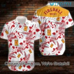 Fireball Hawaiian Shirt Upbeat Design Gift