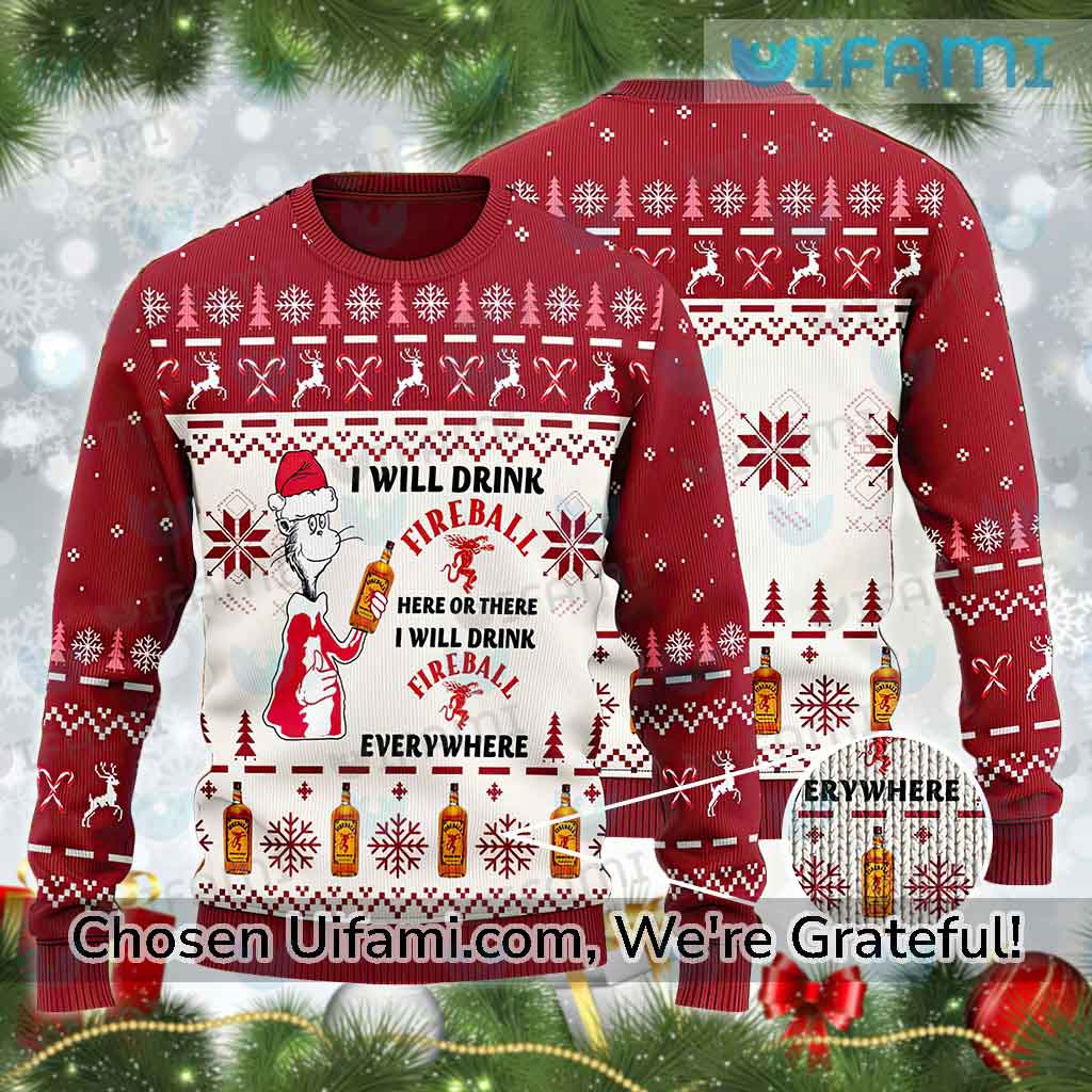 Fireball Sweater Perfect Cat In The Hat Fireball Gift
