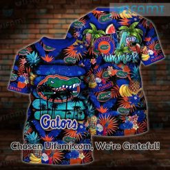 Florida Gators Men’s Shirt 3D Simple Florida Gators Fathers Day Gifts