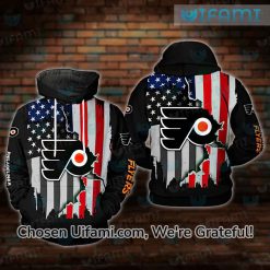 Flyers Jersey Hoodie 3D Excellent USA Flag Gift