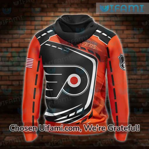 Flyers Reverse Retro Hoodie 3D Rare Print Gift