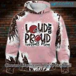 Football Mom Hoodie 3D Attractive Loud And Proud Cheap Mothers Day Gift Exclusive