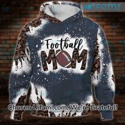 Football Mom Hoodie 3D Classy Until Kick Off Useful Gift For Mom Birthday