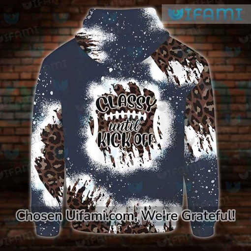 Football Mom Hoodie 3D Classy Until Kick Off Useful Gift For Mom Birthday