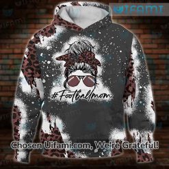 Football Mom Hoodie 3D Livin That Life Creative Mothers Day Gift Exclusive