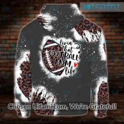 Football Mom Hoodie 3D Livin That Life Creative Mothers Day Gift Latest Model