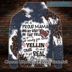 Football Mom Hoodie 3D Loud And Proud Mothers Day Present Ideas Latest Model