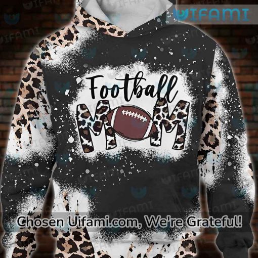 Football Mom Hoodie 3D My Heart Is On That Field Last Minute Mother’s Day Gift